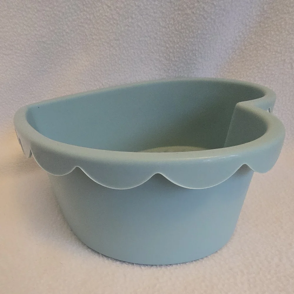 IKEA Heart-Shaped Light Blue Silicone Mold